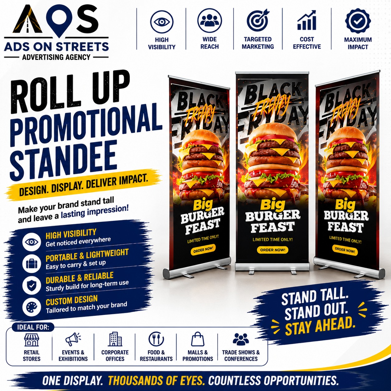 Roll Up Standee